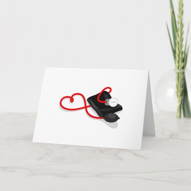 Blood Pressure Cuff Card (Front)