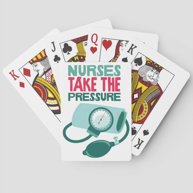 Blood Pressure Playing Cards (Back)
