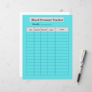 Blood Pressure Tracker SHEET
