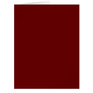 Blood Red BIG Greeting Card