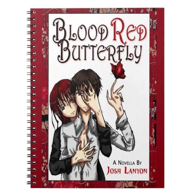 Blood Red Butterfly notebook (Front)