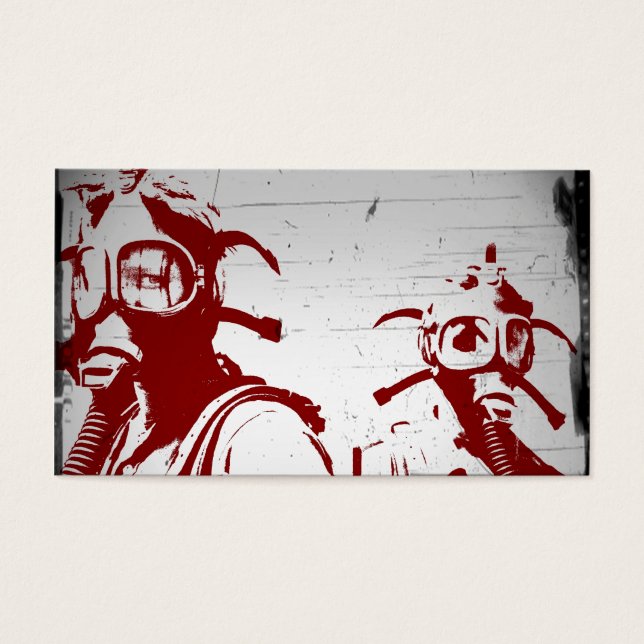 Blood Red Gas Masks (Front)