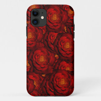Blood red roses Case-Mate iPhone case