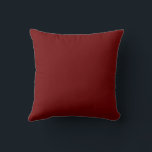 Blood Red Solid Blank Colour Cushion<br><div class="desc">Black red modern abstract background.
Minimal,  luxurious,  royal colour that works well on various occasions.

#6D0000</div>