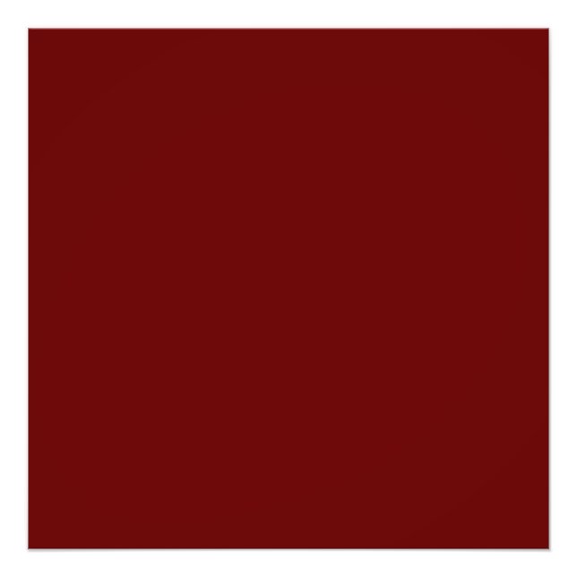 Blood red (solid colour)   photo print (Front)