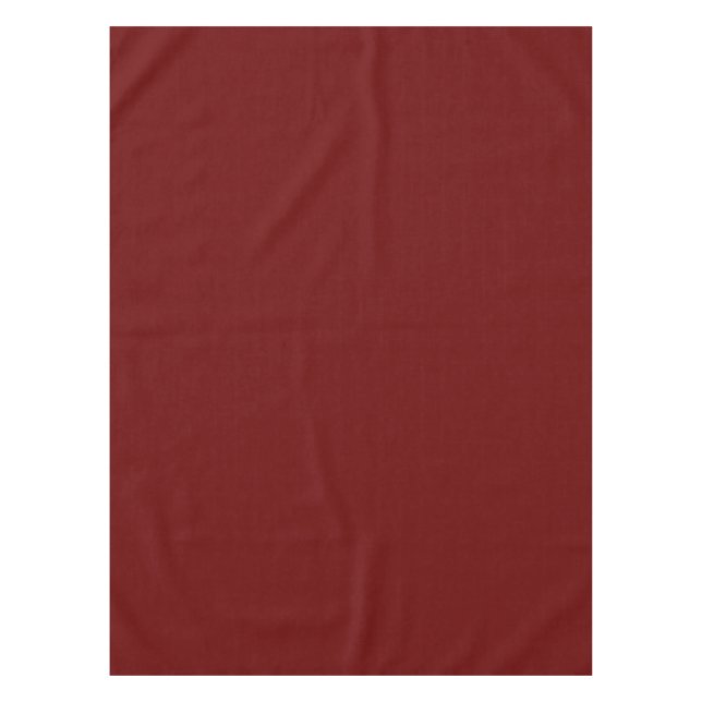 Blood red (solid colour)   tablecloth (Front)