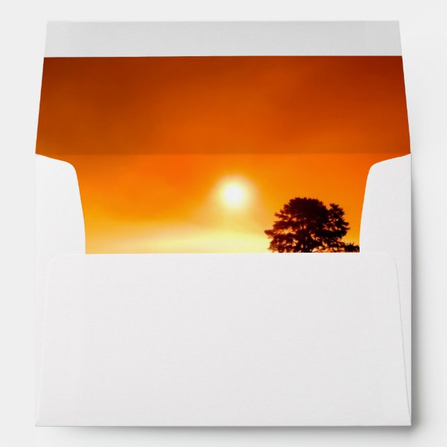 Blood-Red Sunset Envelope (Back (Bottom))