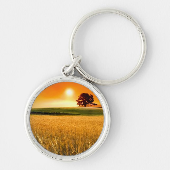 Blood-Red Sunset Key Ring (Front)
