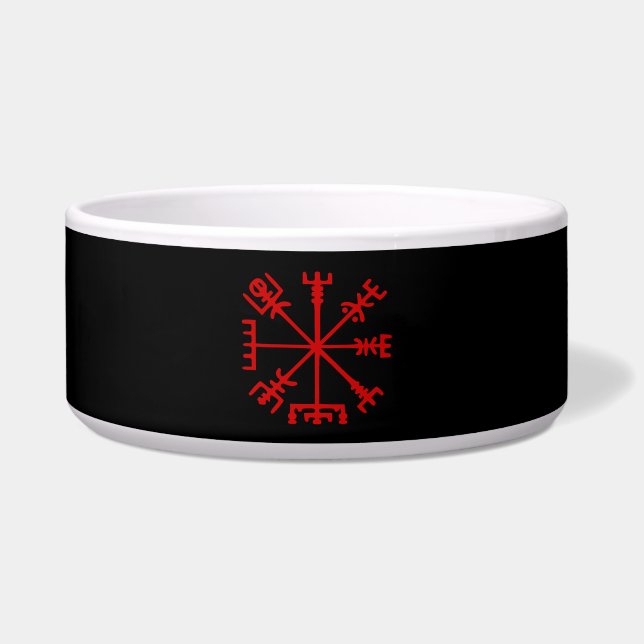Blood Red Vegvísir (Viking Compass) (Front)
