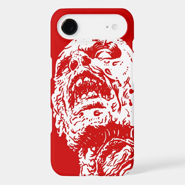 Blood Red Zombie iPhone 4 4s Case Sleeve (Back)