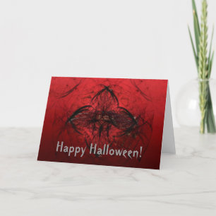 Blood Rose Dawning, Happy Halloween! Card