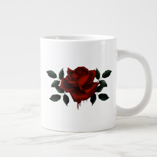 Blood Rose Large Coffee Mug