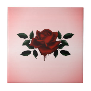Blood Rose Tile