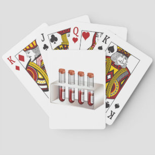 Blood Samples Playing Cards