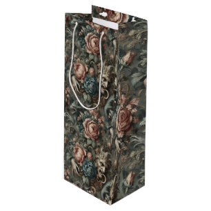 Blood Shadows Ritual – Gothic Victorian Wine Gift Bag