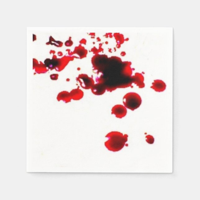 blood splatter 2.png napkin (Front)