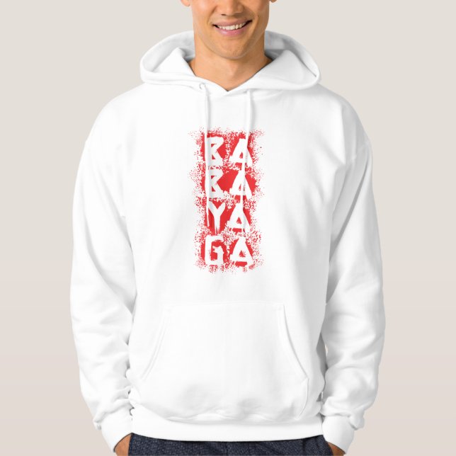 Blood Splatter Baba Yaga Hoodie (Front)