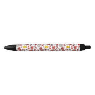 Blood Splatter Killer Stationary Black Ink Pen