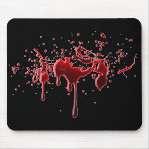 Blood Splatter Mousepad