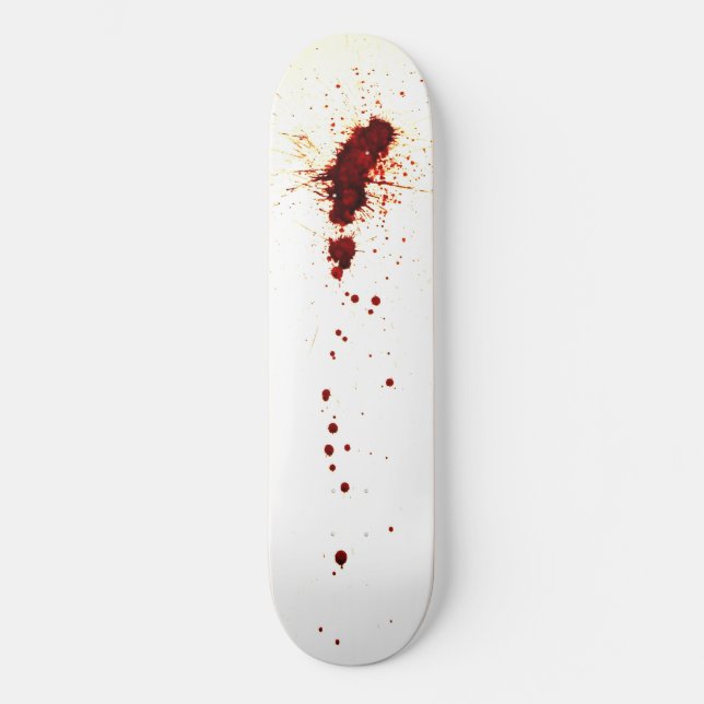 Blood Splatter on the Wall Skateboard (Front)