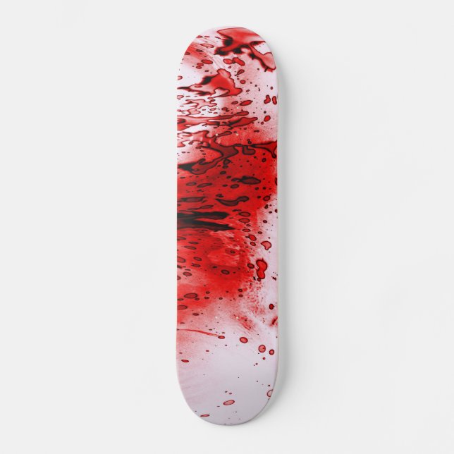 Blood Splatter Skateboard (Front)