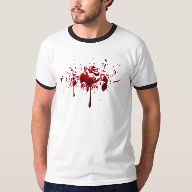Blood splatter T-Shirt (Front)