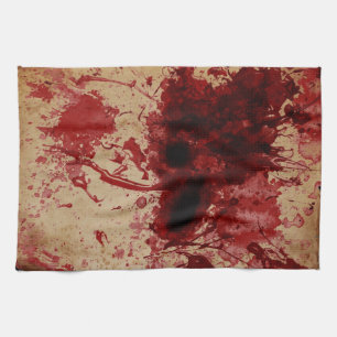 Blood Splatter Tea Towel