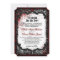Blood Splattered Halloween Wedding Invitation