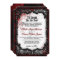 Blood Splattered Halloween Wedding Invitation