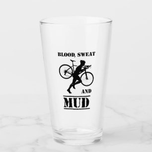 Blood Sweat And Mud Cyclocross Glass