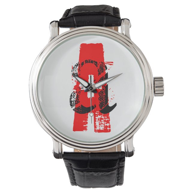Blood Type A+Watch Watch (Front)