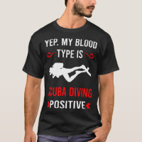 Blood Type Scuba Diving Diver