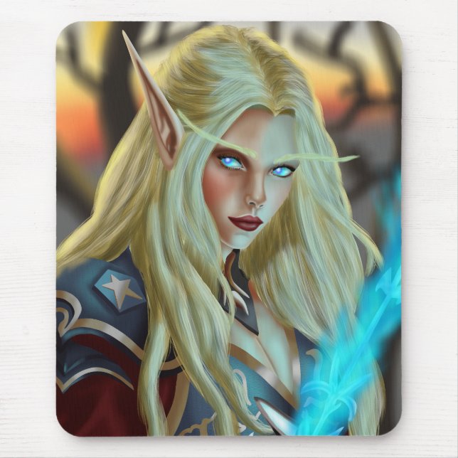 Bloodelf Magician Mouse Pad (Front)