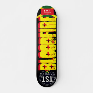 BLOODFIRE  JMT Skateboard, 7¾" Deck Skateboard