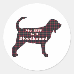 Bloodhound BFF Sticker