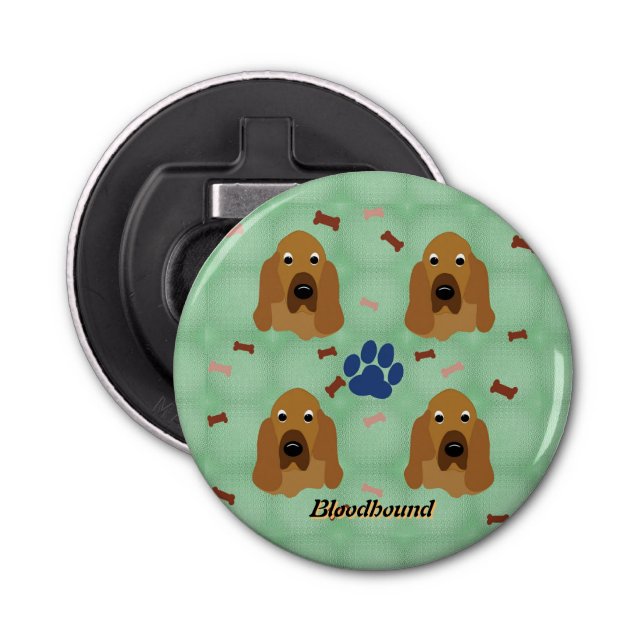 Bloodhound Bottle Opener (Front)