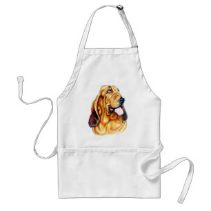 Bloodhound Bust Standard Apron
