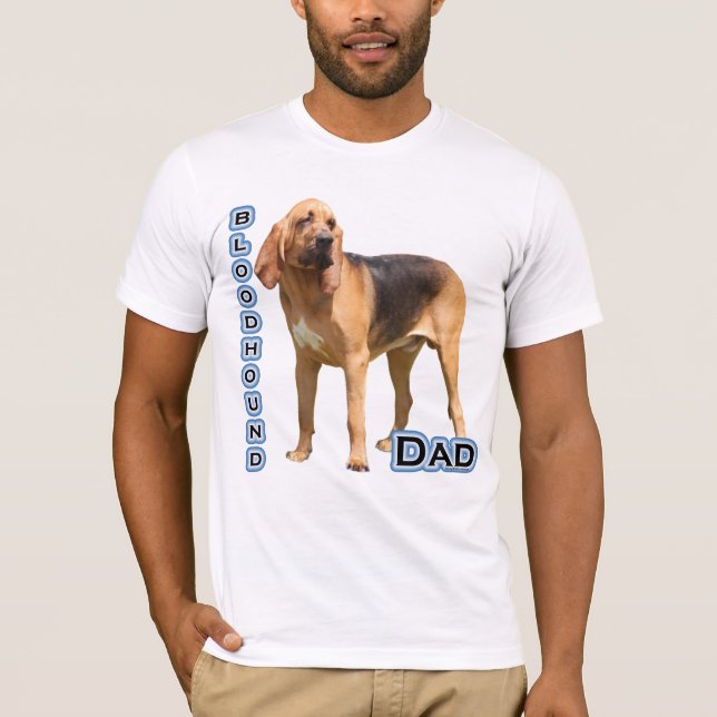 Bloodhound Dad 4 T-Shirt (Front)