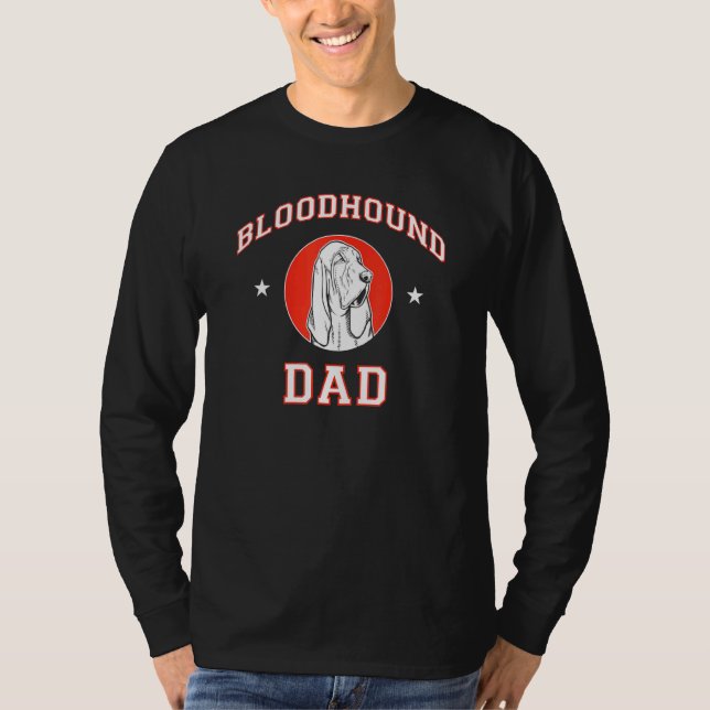Bloodhound Dad T-Shirt (Front)