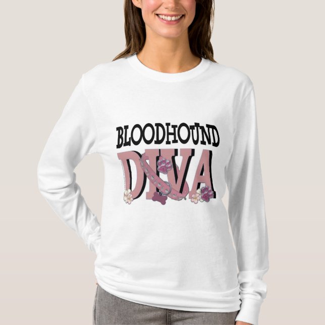 Bloodhound DIVA T-Shirt (Front)