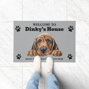 Bloodhound Dog Doormat