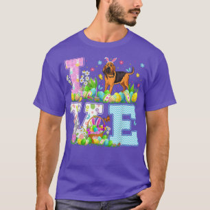 Bloodhound Dog Easter Egg Hunt Funny Love Bloodhou T-Shirt