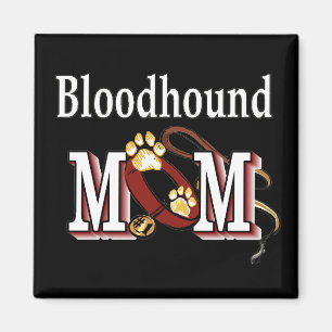 Bloodhound Dog MOM Magnet