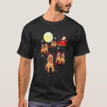 Bloodhound Dog Santa Sleigh Reindeer Christmas Xma T-Shirt<br><div class="desc">Bloodhound Dog Santa Sleigh Reindeer Christmas Xmas</div>