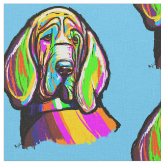 bloodhound fabric