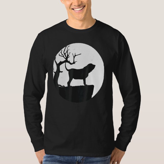 Bloodhound Fun For Blood Hound Dog Fan T-Shirt (Front)