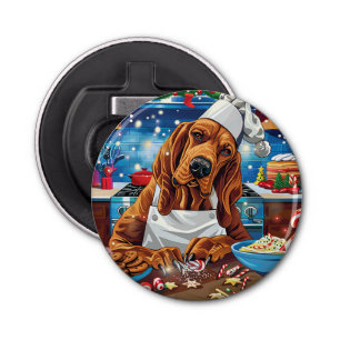 Bloodhound Holiday Baking: Festive Christmas Bottle Opener