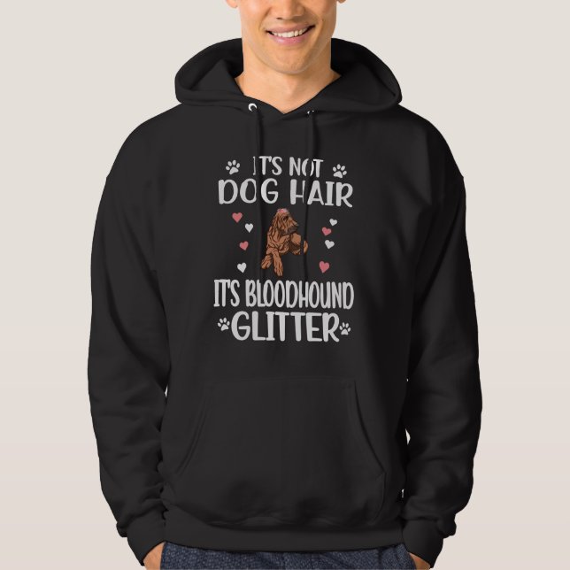 Bloodhound Lover Dog Mum Dad Bloodhound Owner Hoodie (Front)