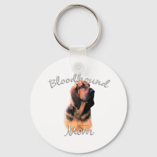 Bloodhound Mum 2 Key Ring