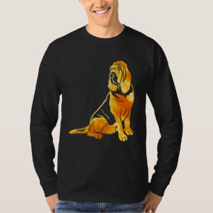 Bloodhound Orange Retro & Vintage Bloodhound Owner T-Shirt